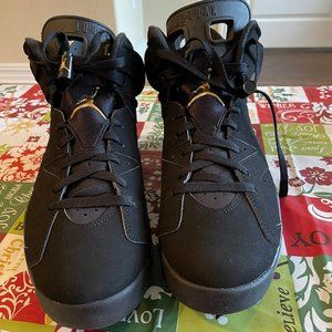 Black & Gold Retro Air Jordan 6 DMP
